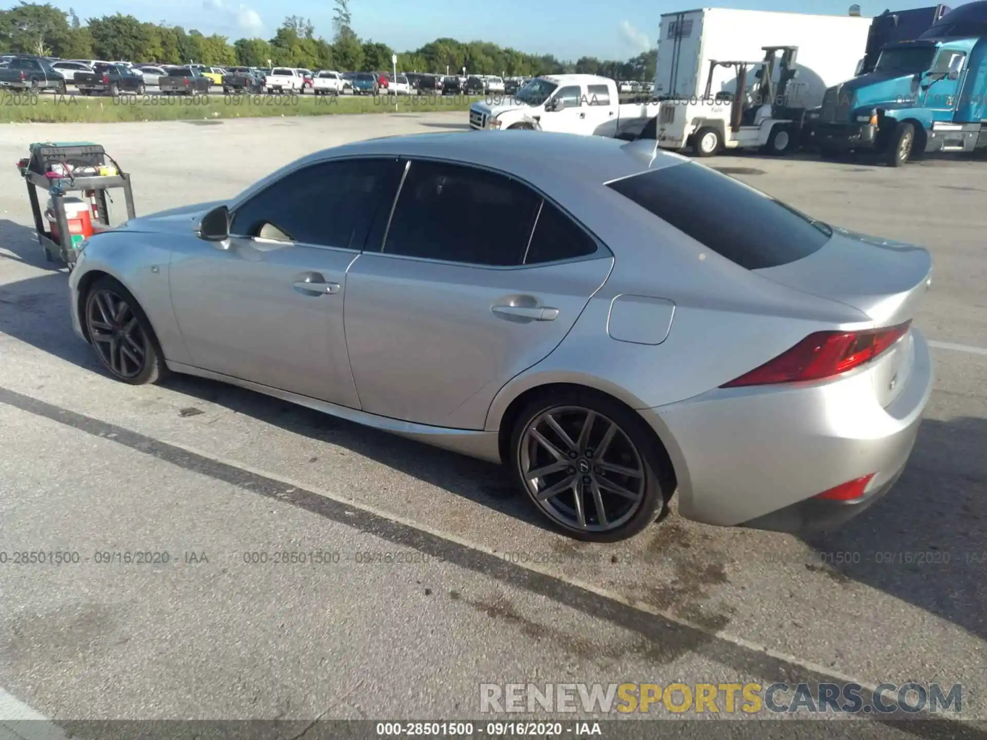 3 Photograph of a damaged car JTHGA1D2XL5102134 LEXUS IS 2020