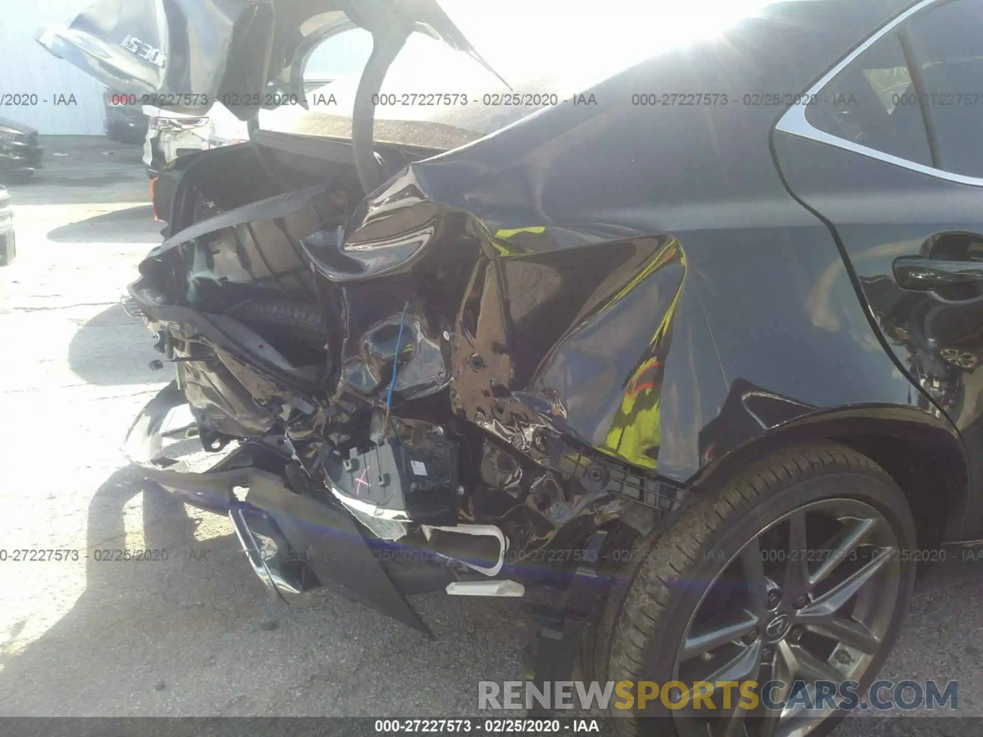 6 Photograph of a damaged car JTHGA1D2XL5102375 LEXUS IS 2020