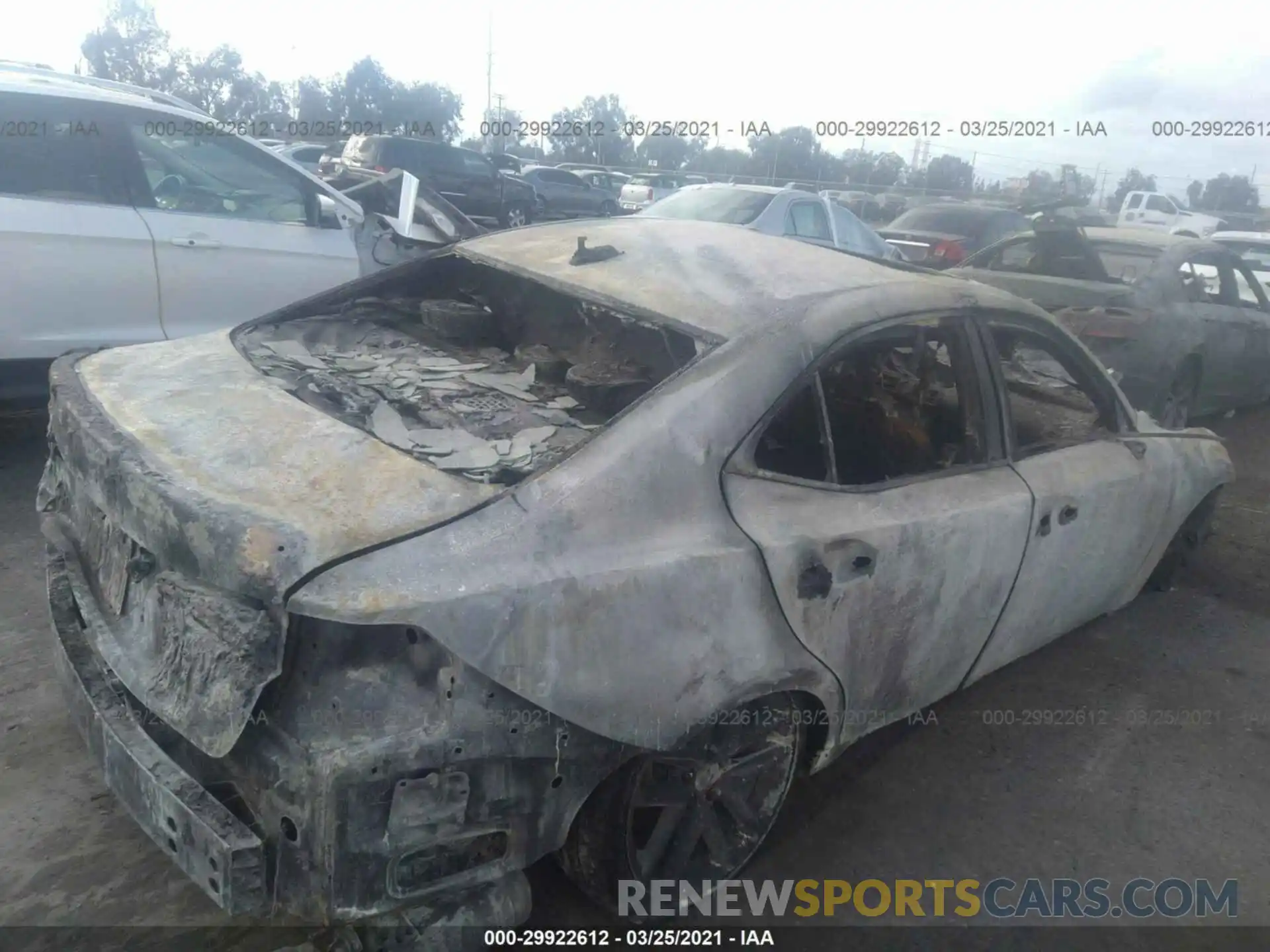 4 Photograph of a damaged car JTHGA1D2XL5103333 LEXUS IS 2020