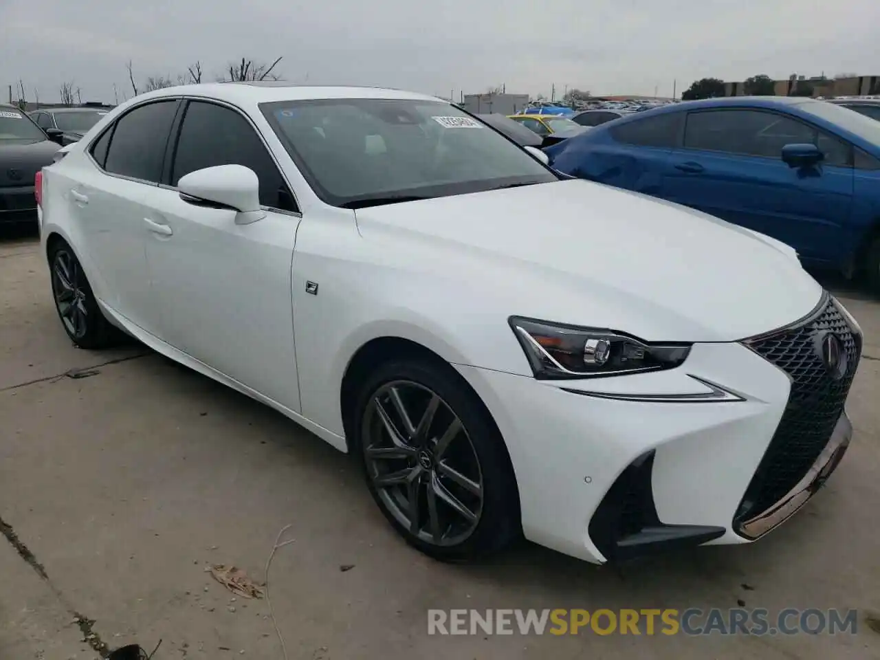 4 Photograph of a damaged car JTHGZ1B21L5035418 LEXUS IS 2020