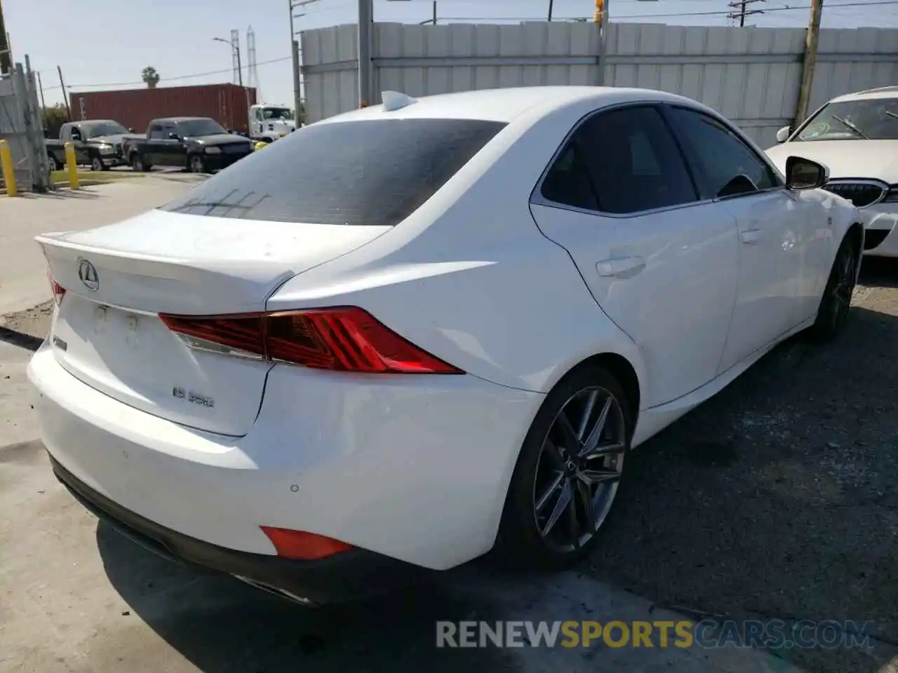 4 Photograph of a damaged car JTHGZ1B21L5036214 LEXUS IS 2020