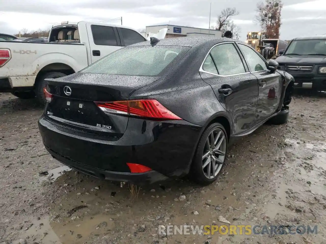 4 Фотография поврежденного автомобиля JTHGZ1B21L5036701 LEXUS IS 2020