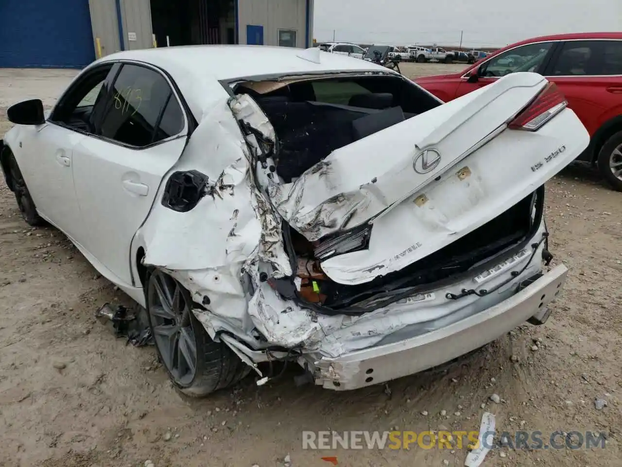 9 Photograph of a damaged car JTHGZ1B21L5036830 LEXUS IS 2020