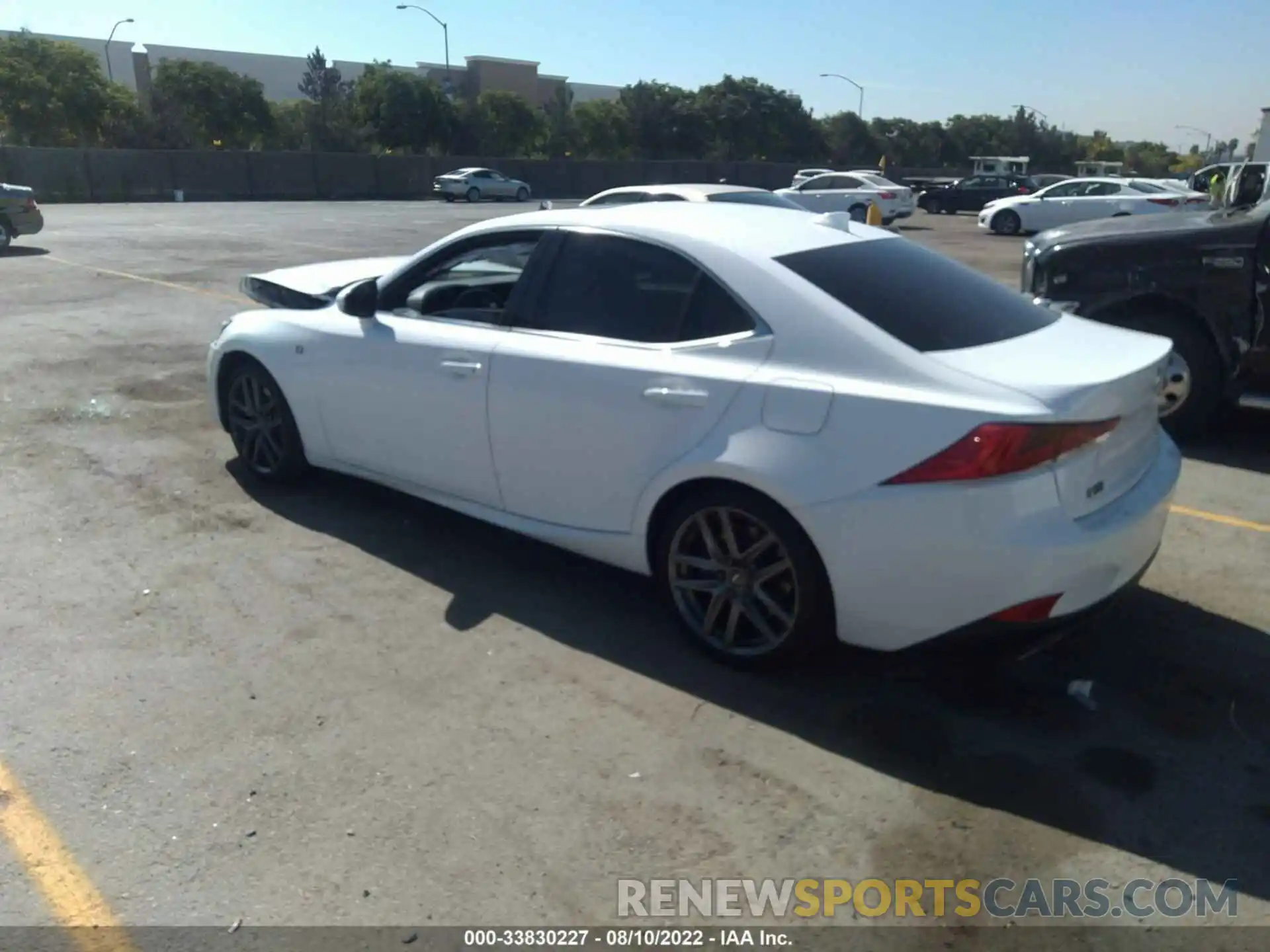 3 Photograph of a damaged car JTHGZ1B21L5037041 LEXUS IS 2020