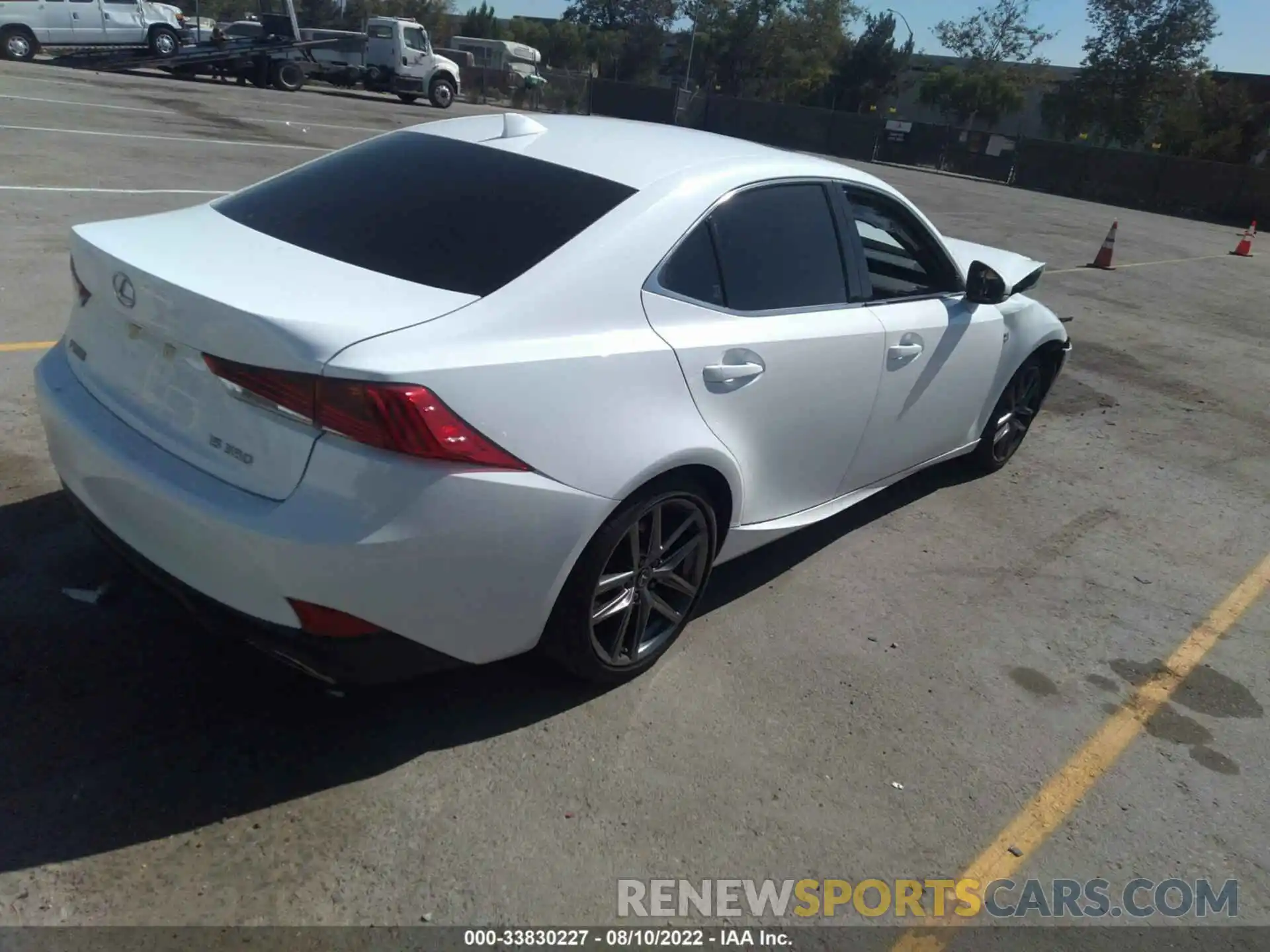 4 Photograph of a damaged car JTHGZ1B21L5037041 LEXUS IS 2020