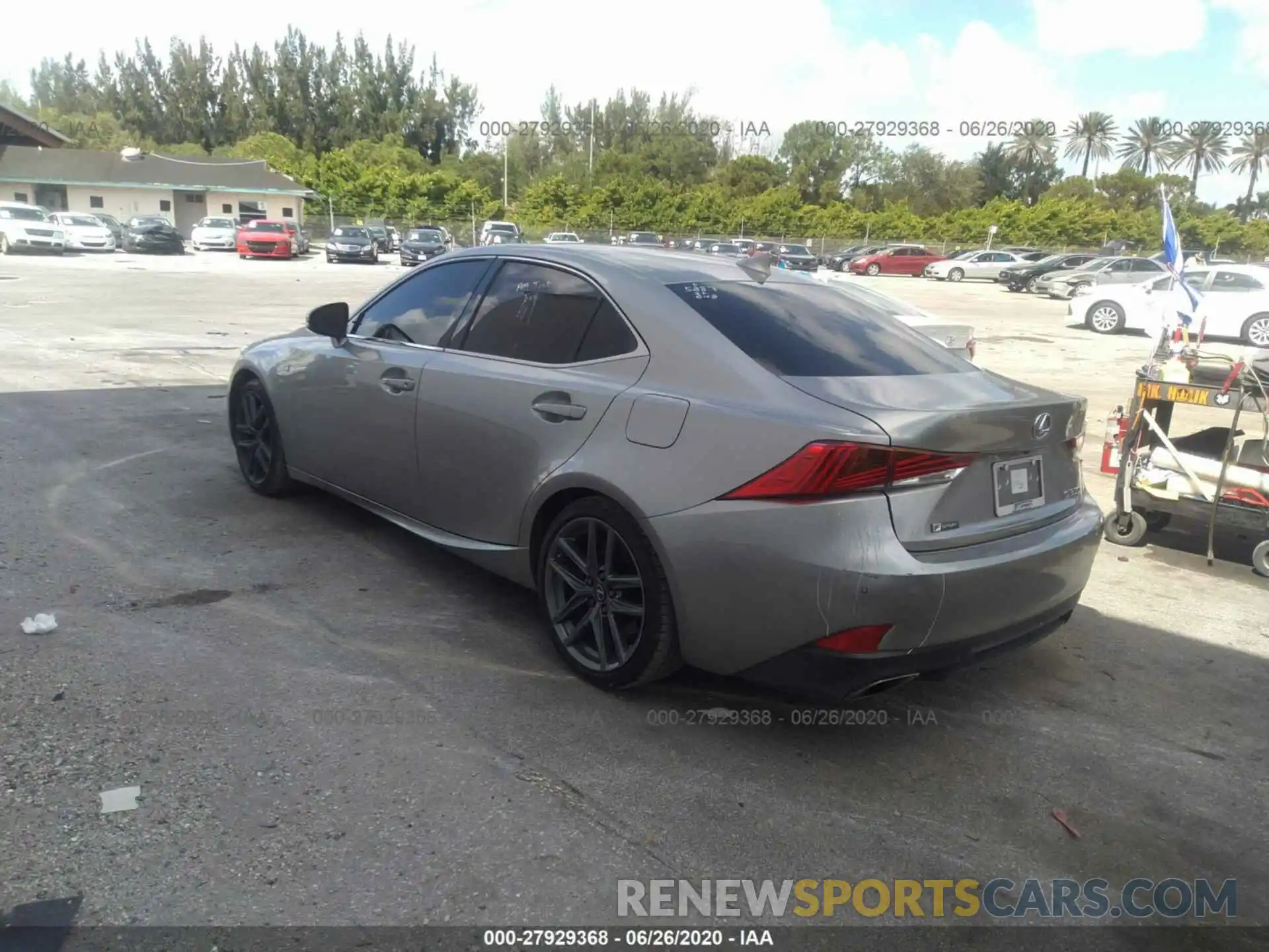 3 Photograph of a damaged car JTHGZ1B23L5035887 LEXUS IS 2020