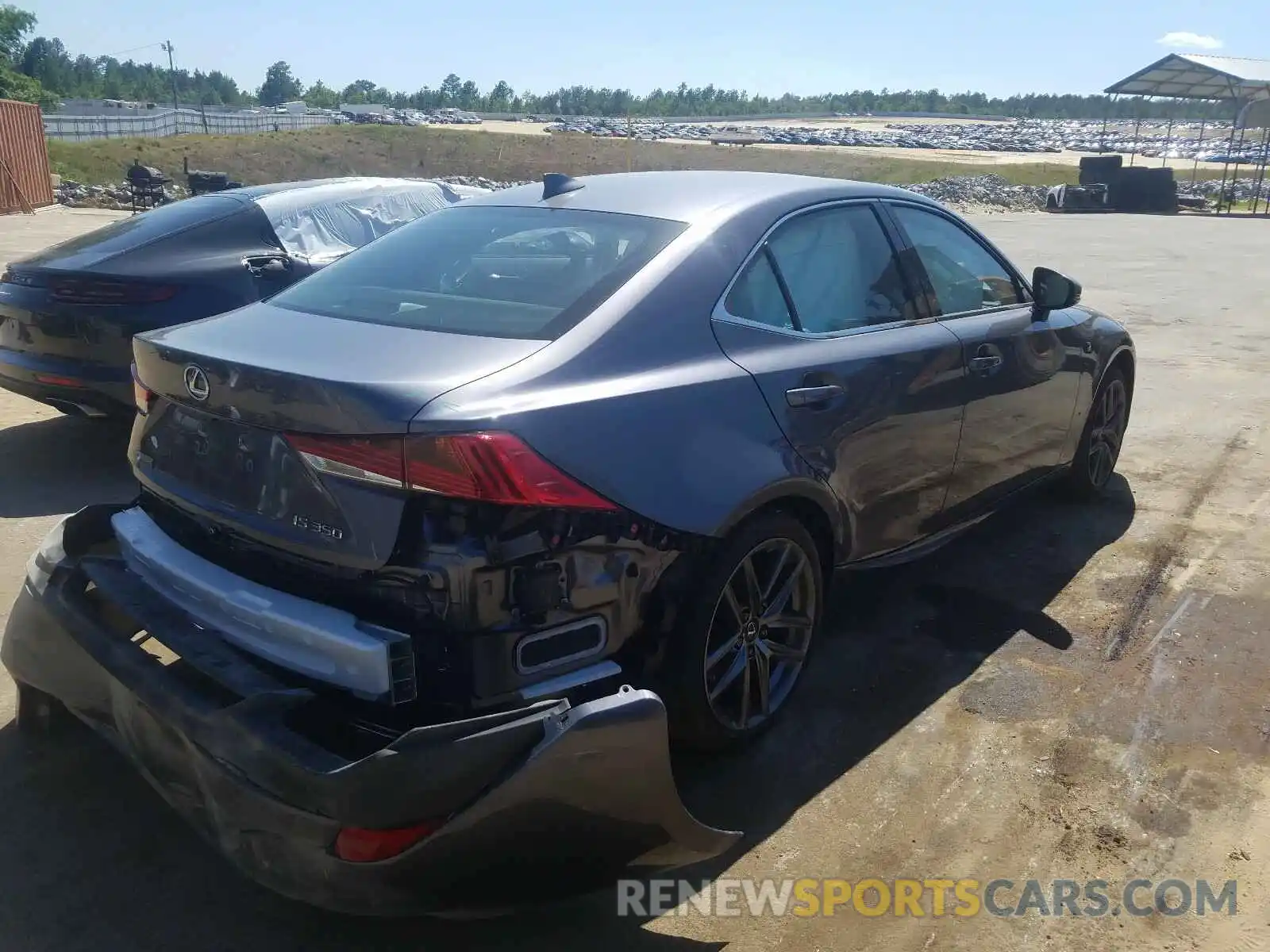 4 Photograph of a damaged car JTHGZ1B25L5035292 LEXUS IS 2020