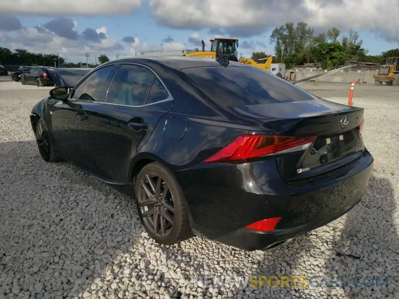 3 Photograph of a damaged car JTHGZ1B25L5036071 LEXUS IS 2020