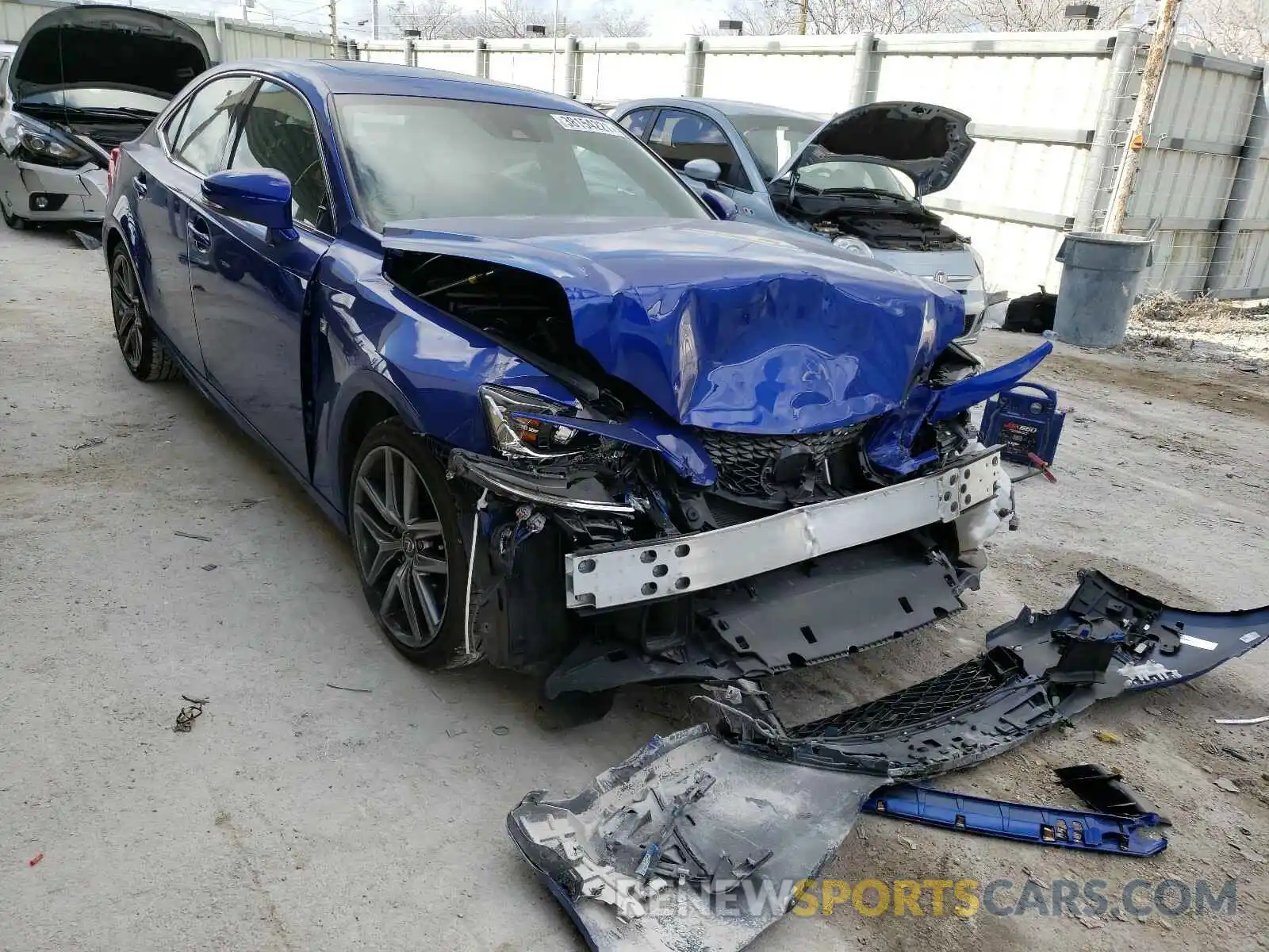 1 Photograph of a damaged car JTHGZ1B27L5036525 LEXUS IS 2020
