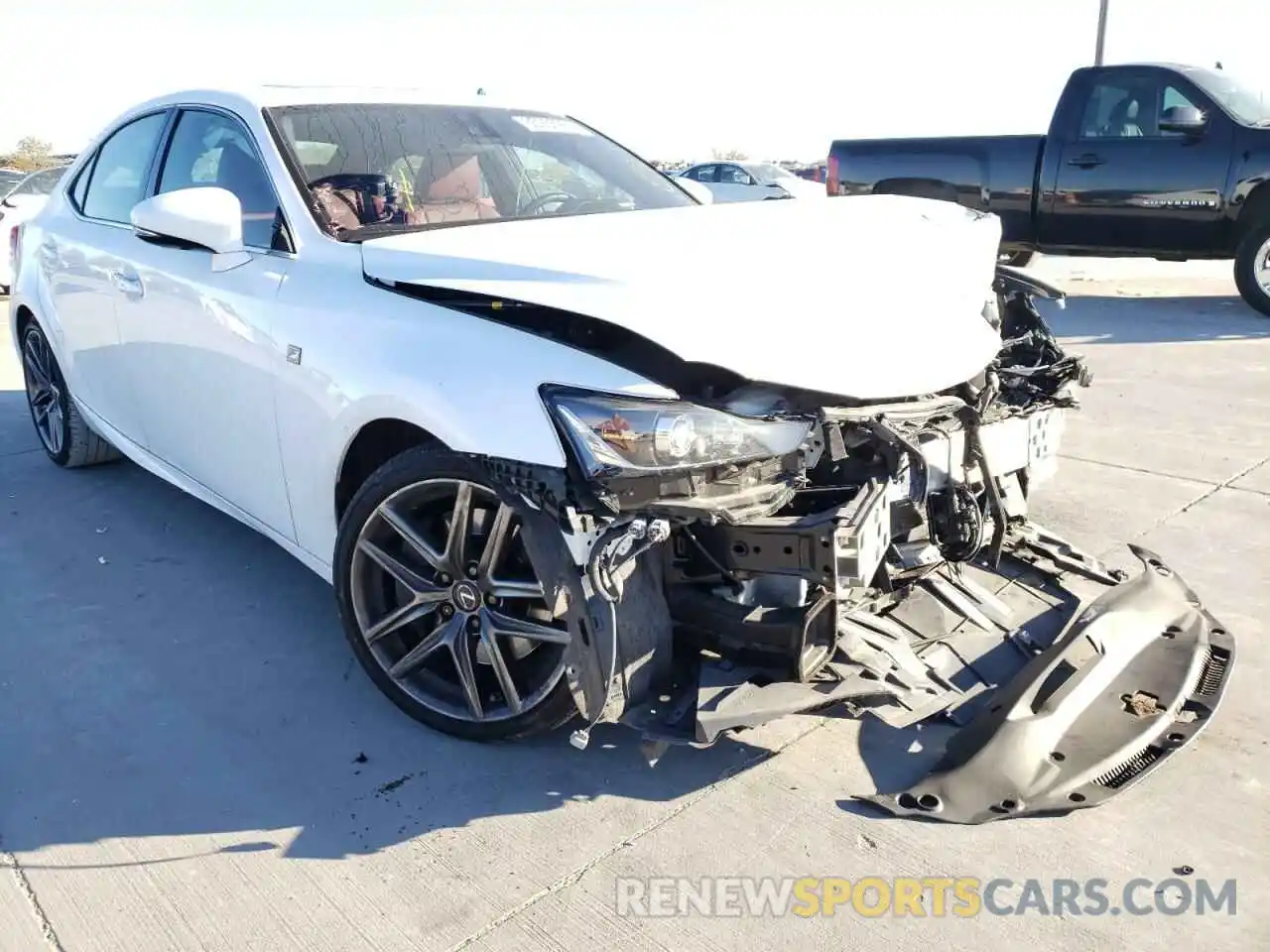 1 Photograph of a damaged car JTHGZ1B28L5035478 LEXUS IS 2020