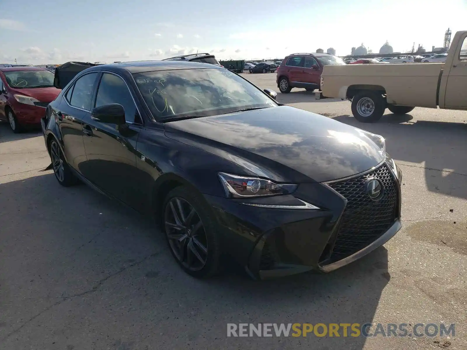 1 Photograph of a damaged car JTHGZ1B28L5035948 LEXUS IS 2020