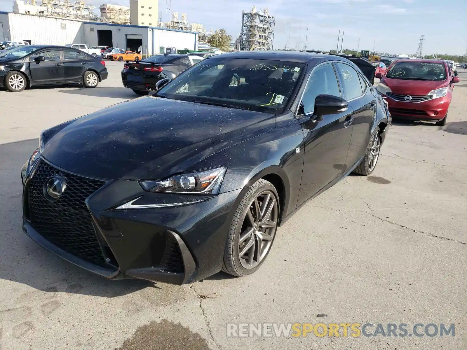 2 Photograph of a damaged car JTHGZ1B28L5035948 LEXUS IS 2020