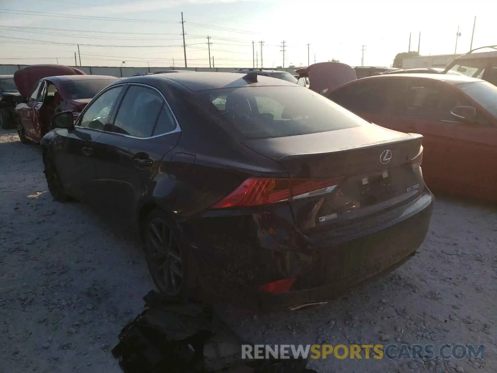 3 Photograph of a damaged car JTHGZ1B2XL5036955 LEXUS IS 2020