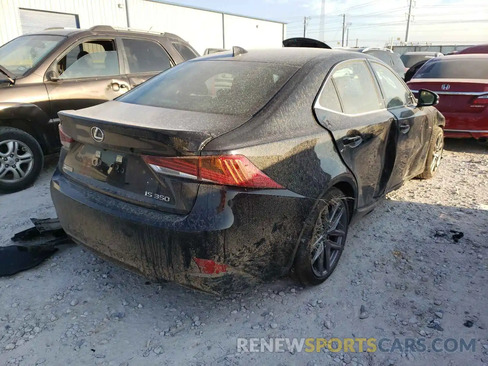 4 Photograph of a damaged car JTHGZ1B2XL5036955 LEXUS IS 2020