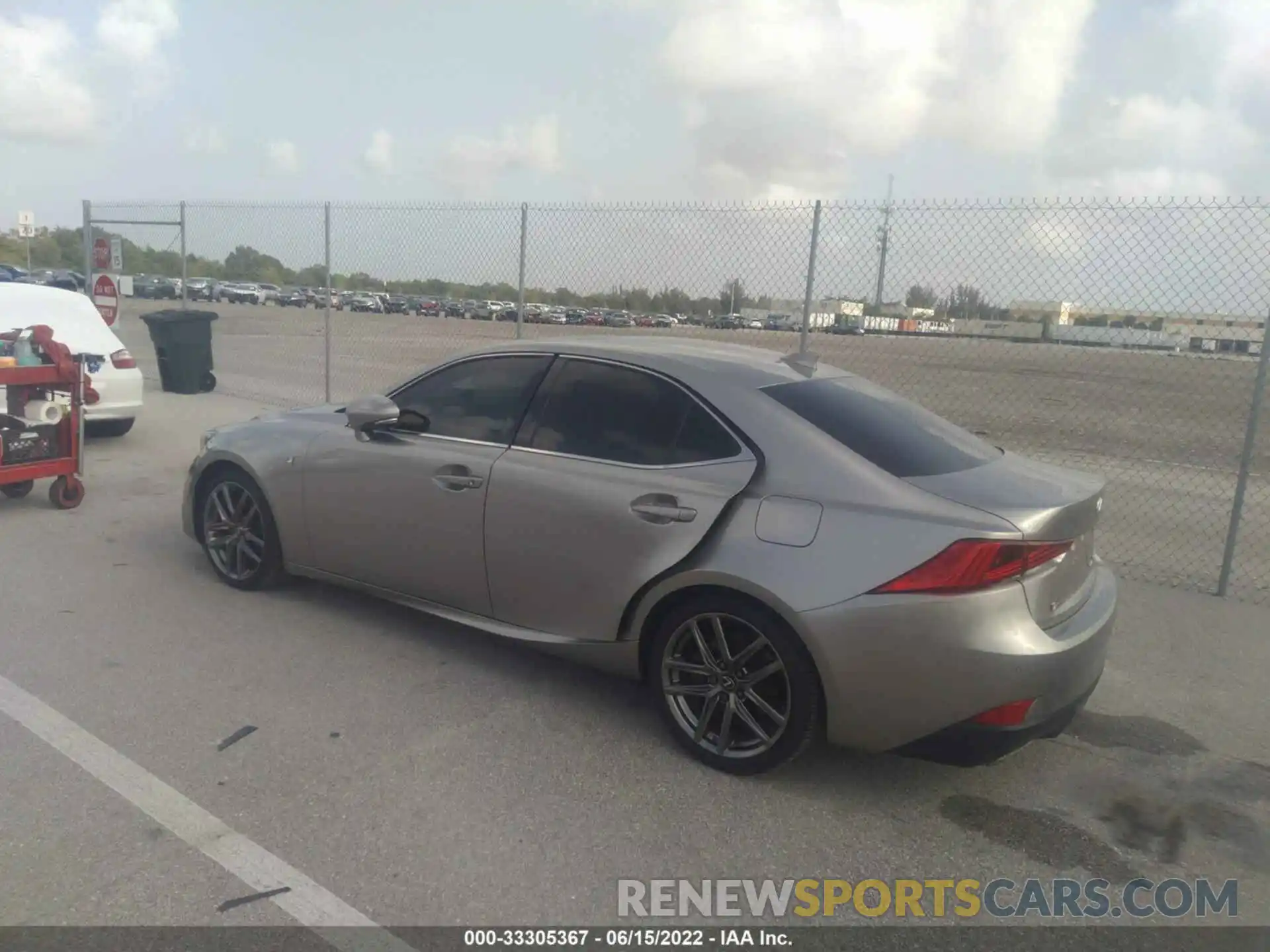 3 Photograph of a damaged car JTHGZ1E21L5017318 LEXUS IS 2020