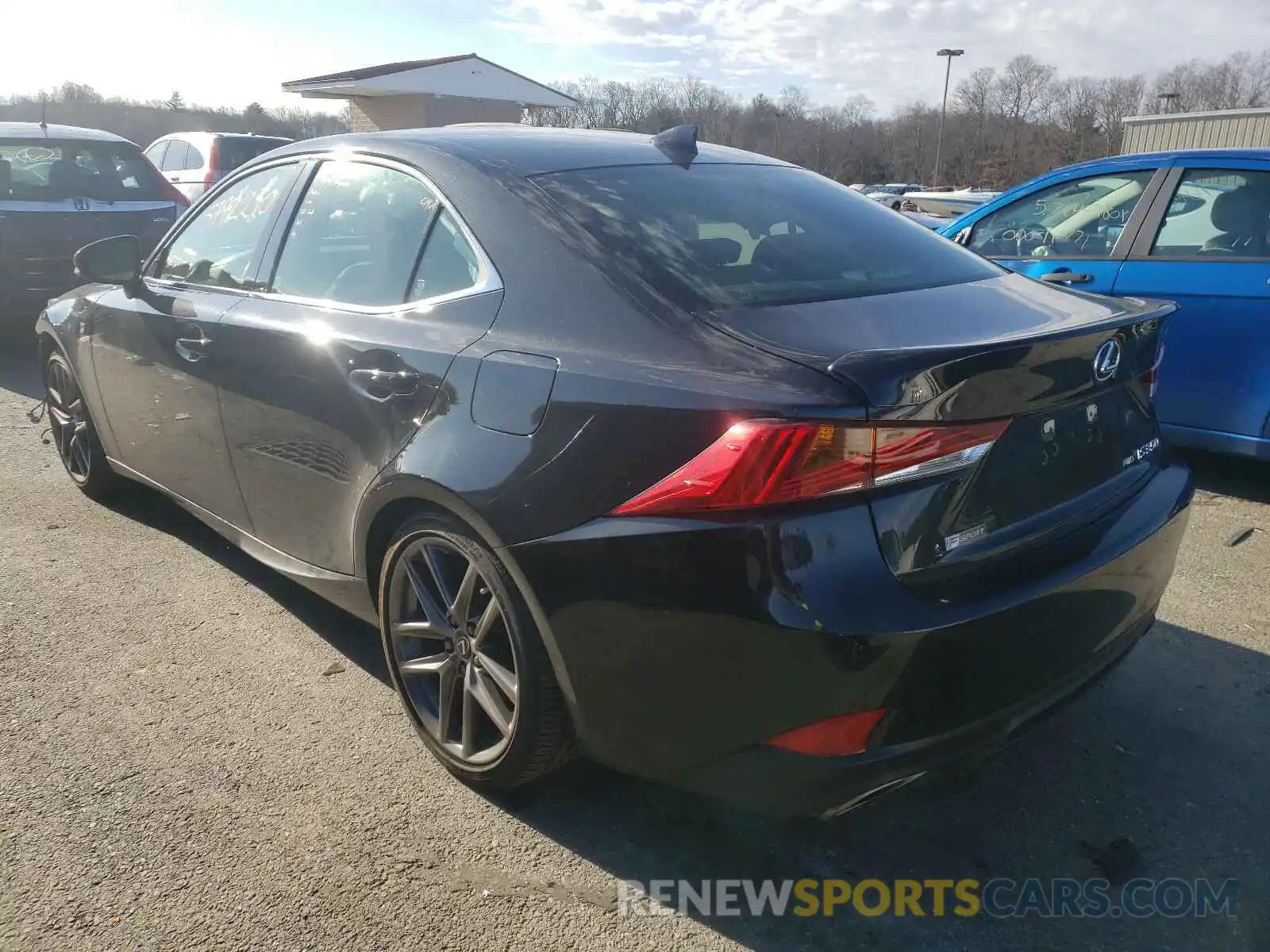 3 Photograph of a damaged car JTHGZ1E25L5017452 LEXUS IS 2020