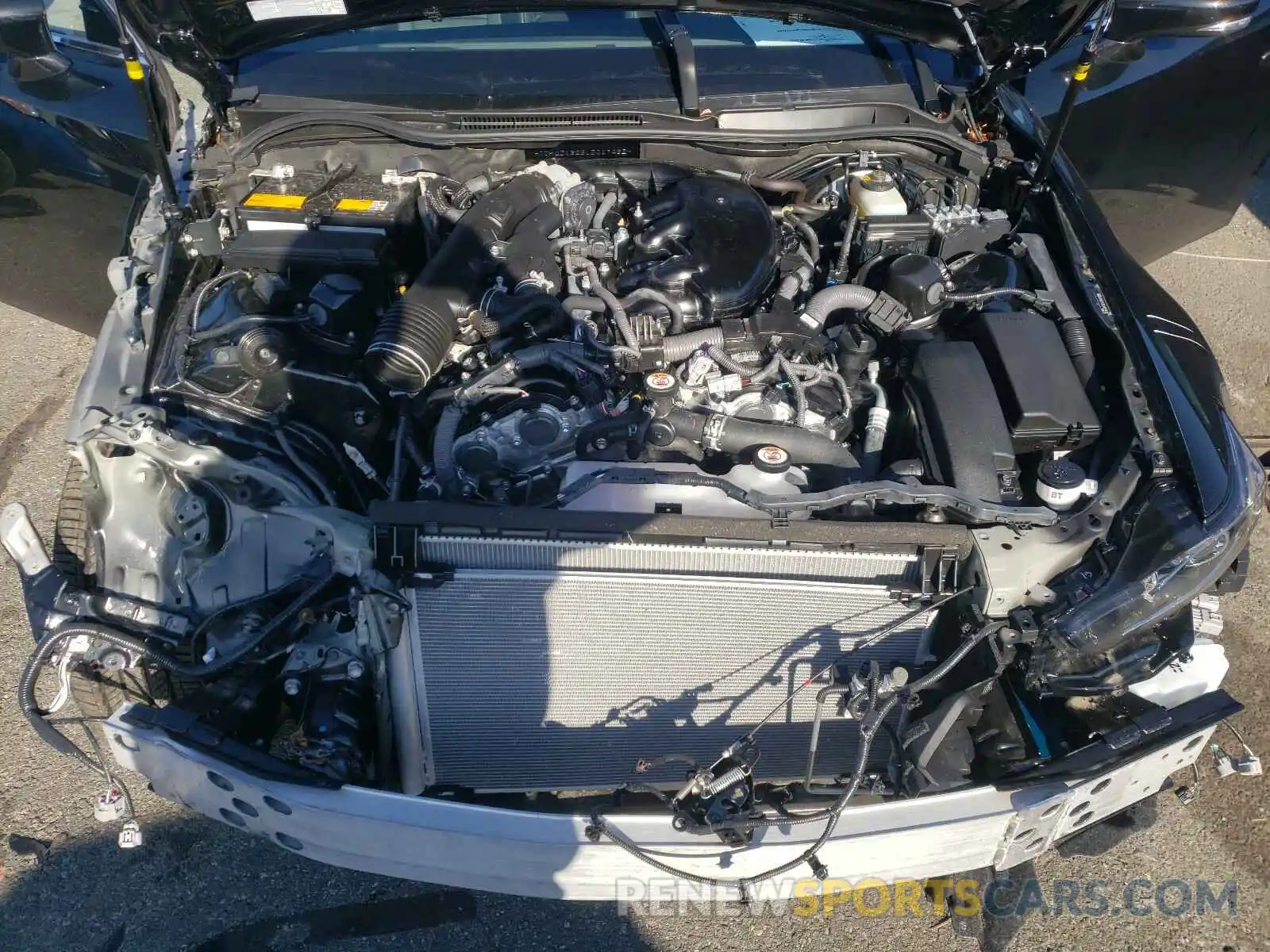 7 Фотография поврежденного автомобиля JTHGZ1E25L5017452 LEXUS IS 2020