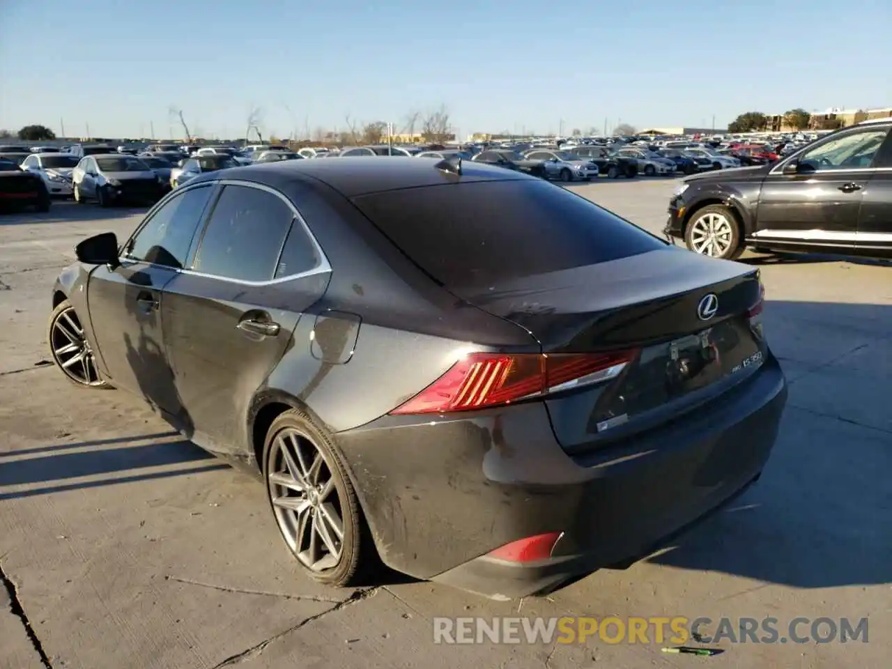 3 Photograph of a damaged car JTHGZ1E25L5018245 LEXUS IS 2020