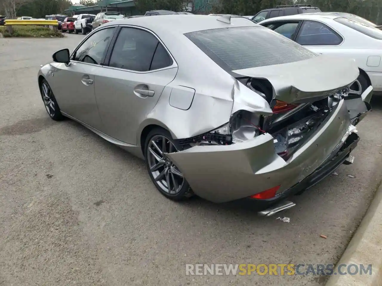 3 Photograph of a damaged car JTHGZ1E26L5017265 LEXUS IS 2020