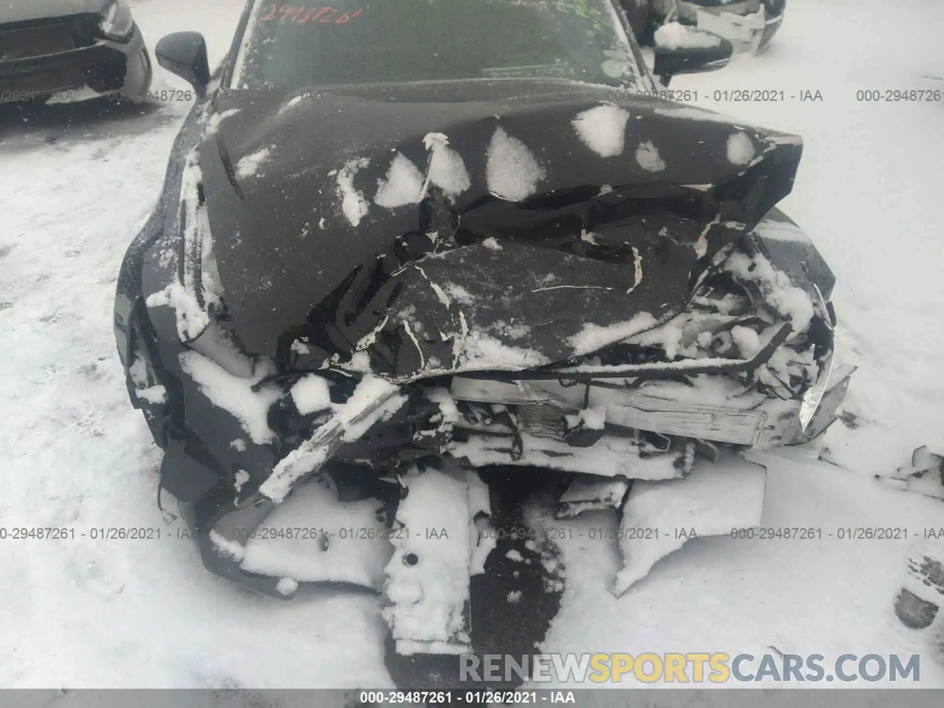 6 Photograph of a damaged car JTHGZ1E28L5017574 LEXUS IS 2020