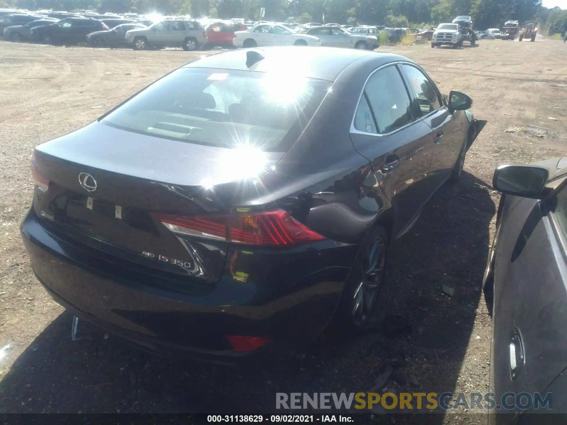 4 Photograph of a damaged car JTHGZ1E29L5017924 LEXUS IS 2020