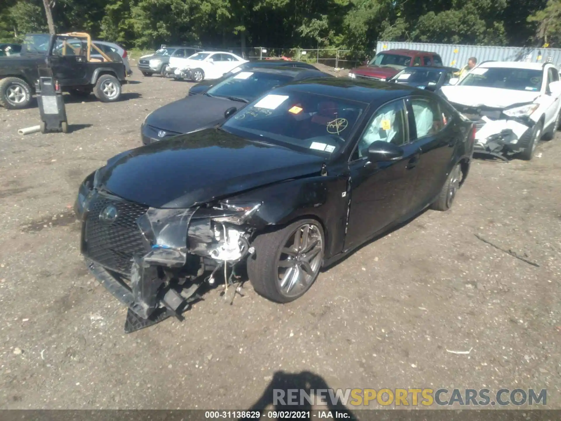 6 Photograph of a damaged car JTHGZ1E29L5017924 LEXUS IS 2020