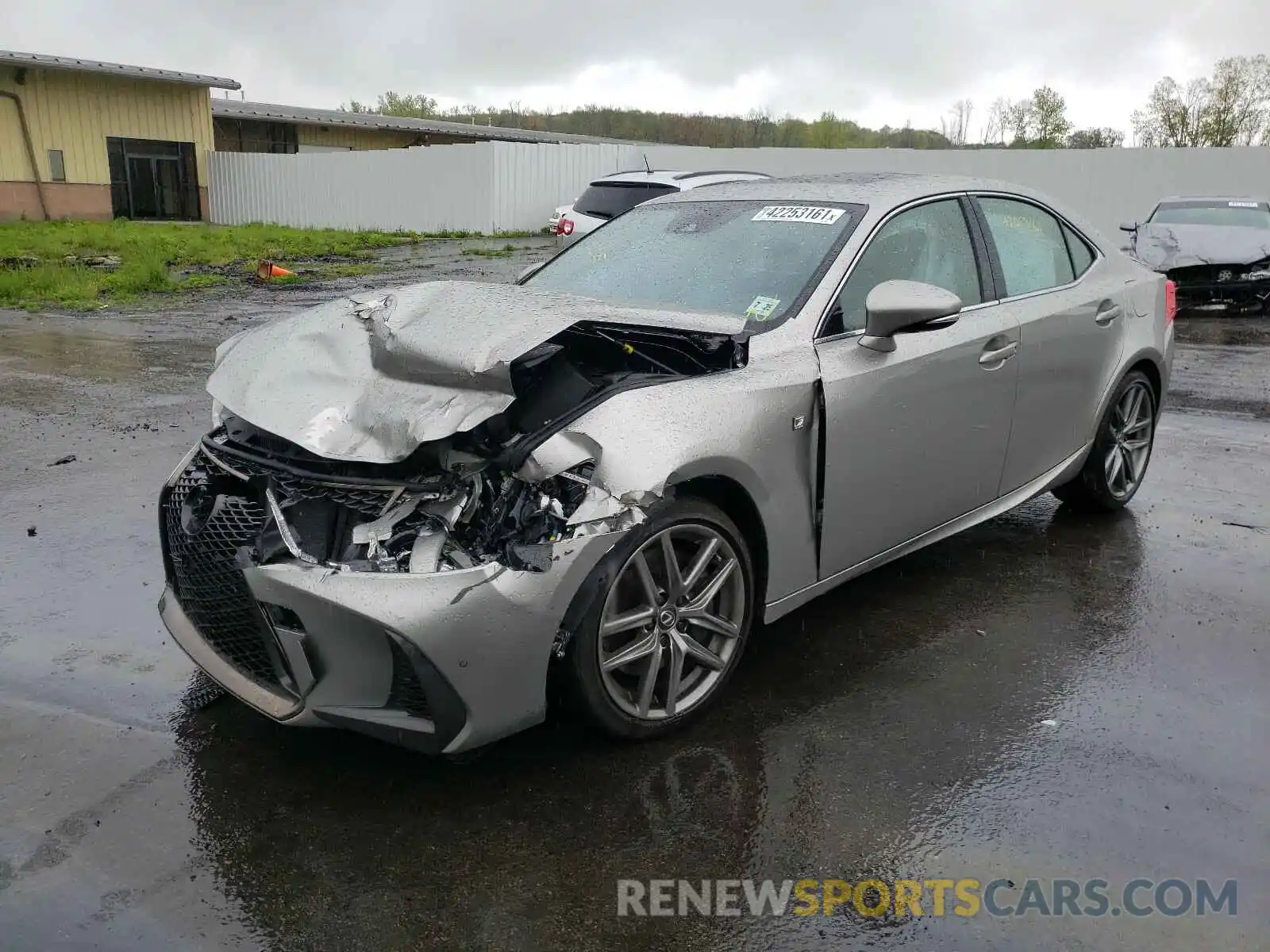 2 Photograph of a damaged car JTHGZ1E29L5017972 LEXUS IS 2020