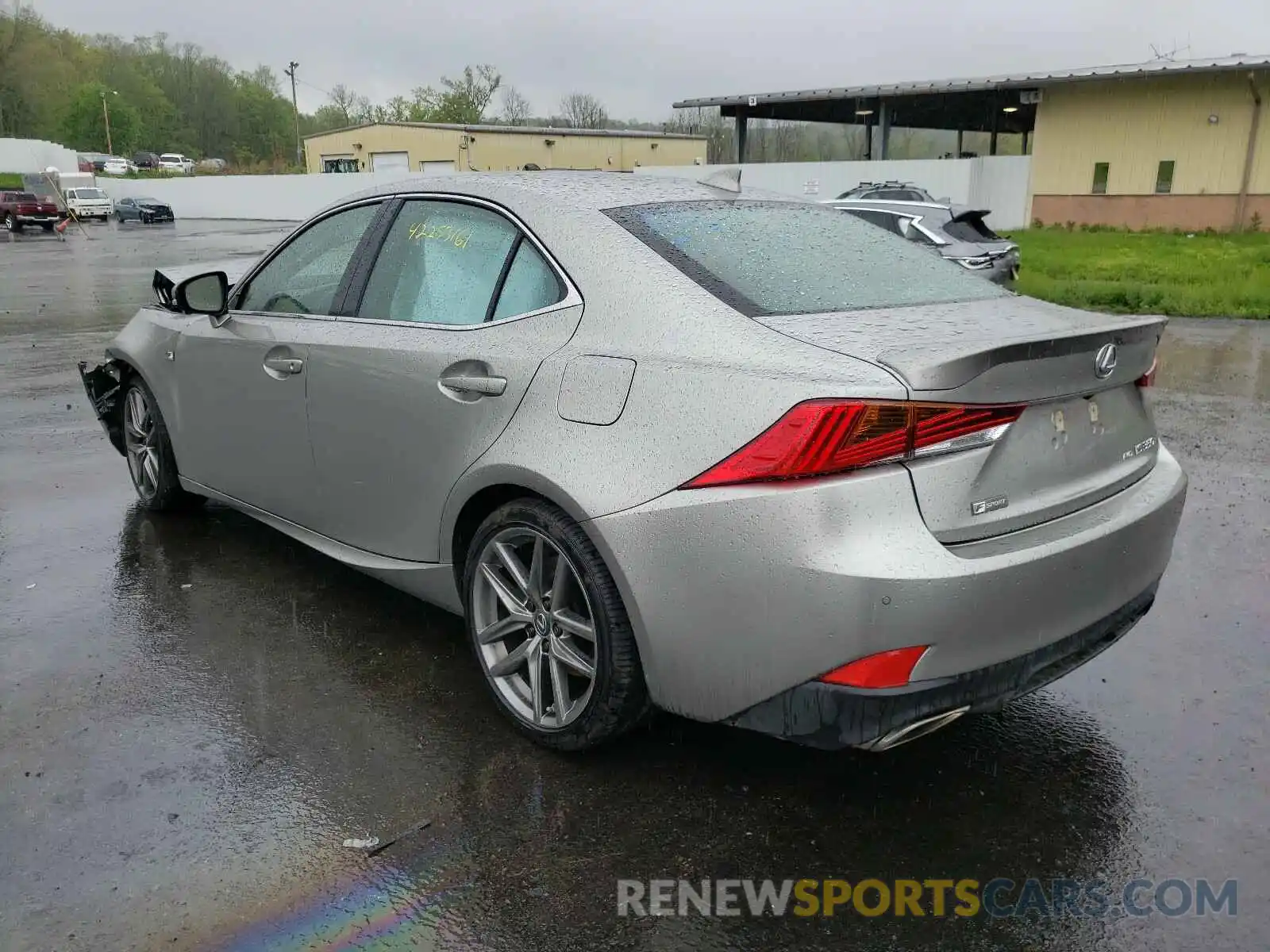 3 Photograph of a damaged car JTHGZ1E29L5017972 LEXUS IS 2020