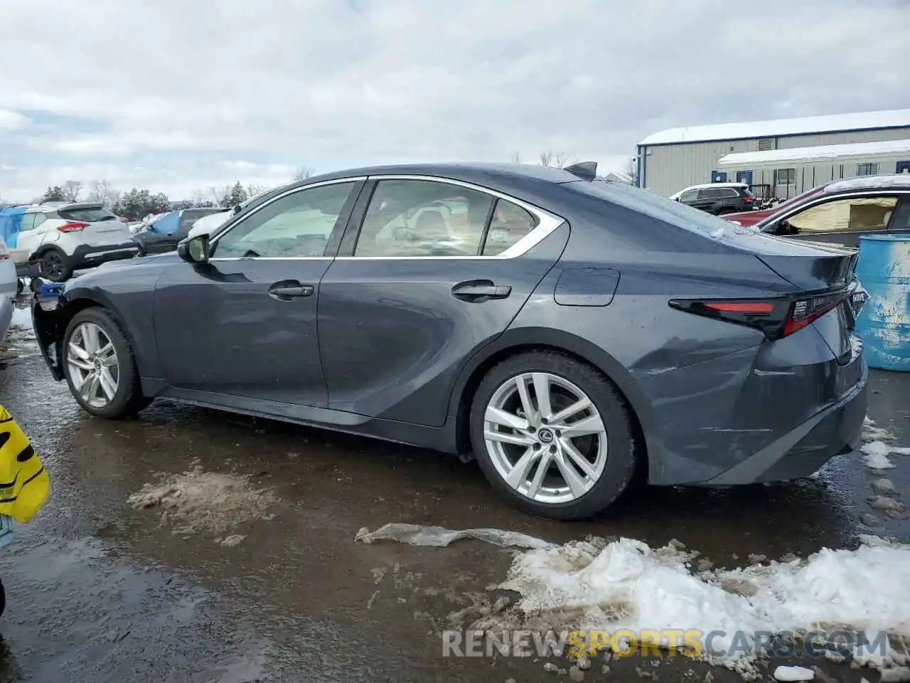 2 Photograph of a damaged car JTHA81F25M5046233 LEXUS IS 2021