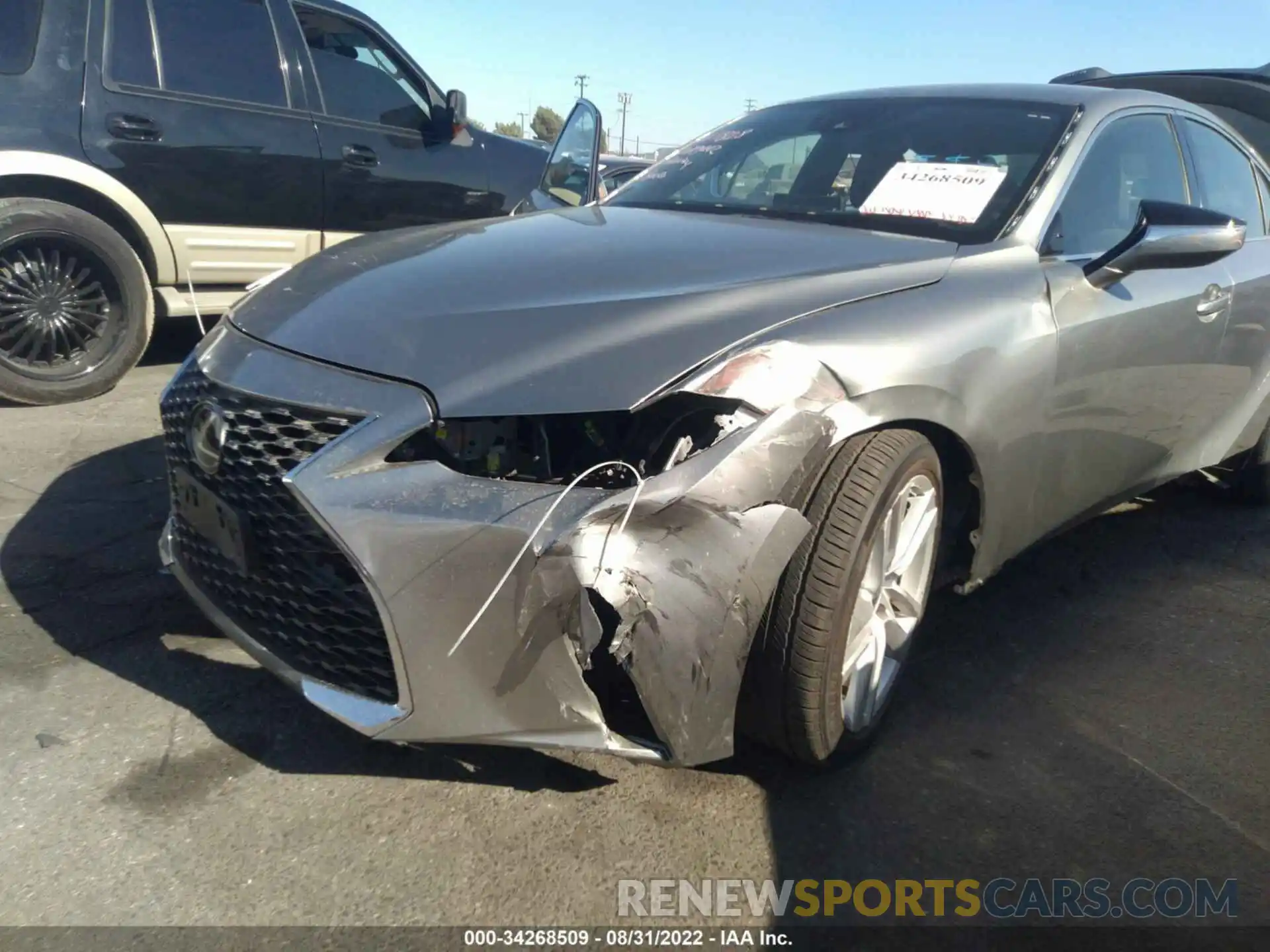 6 Photograph of a damaged car JTHAA1D20M5113442 LEXUS IS 2021