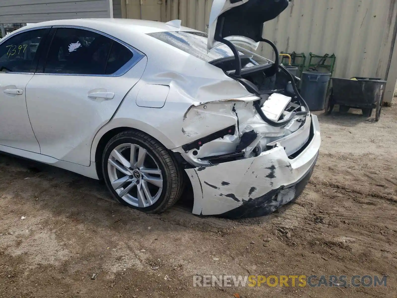 9 Photograph of a damaged car JTHAA1D21M5112624 LEXUS IS 2021