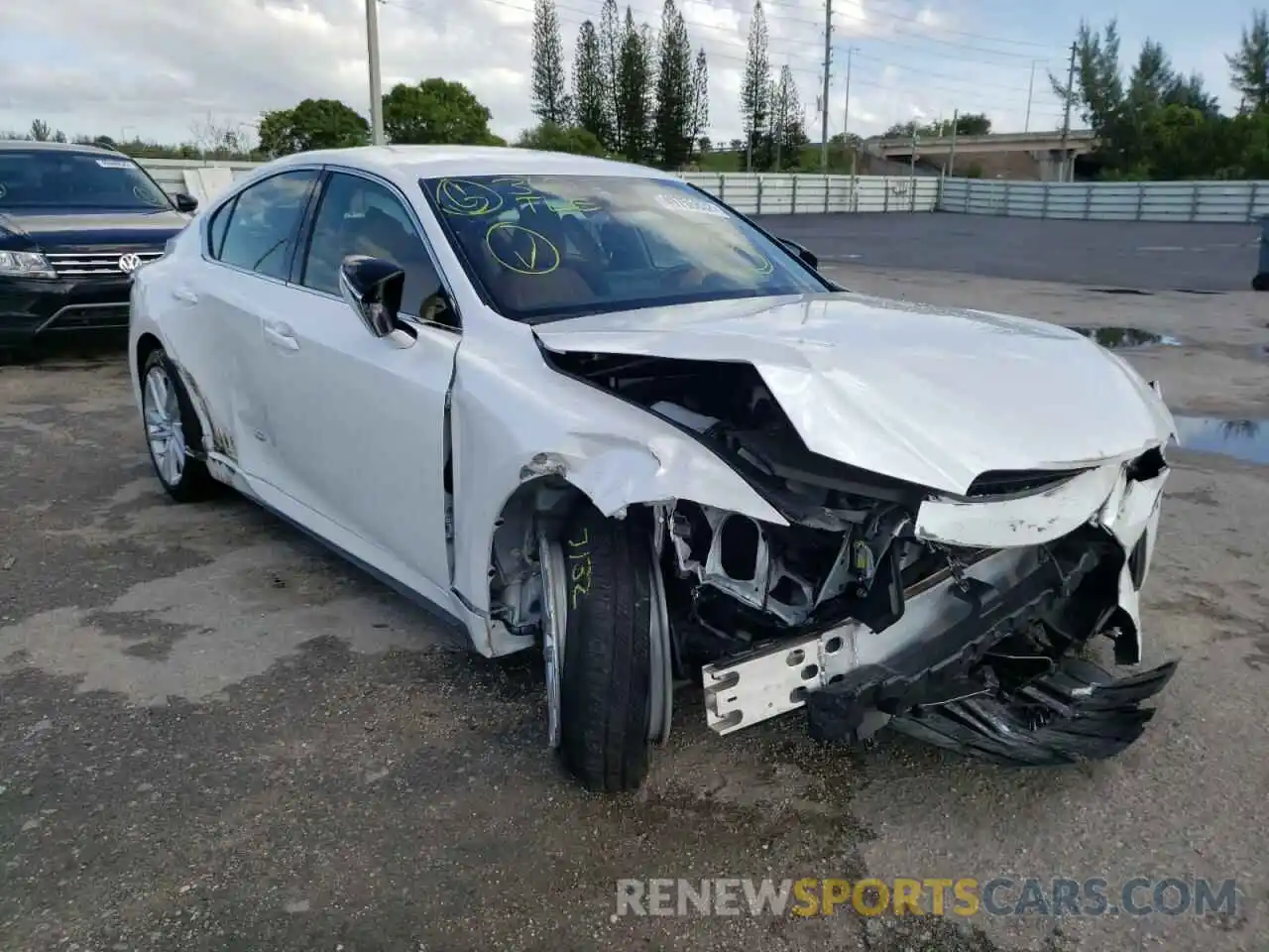 1 Photograph of a damaged car JTHAA1D21M5115250 LEXUS IS 2021