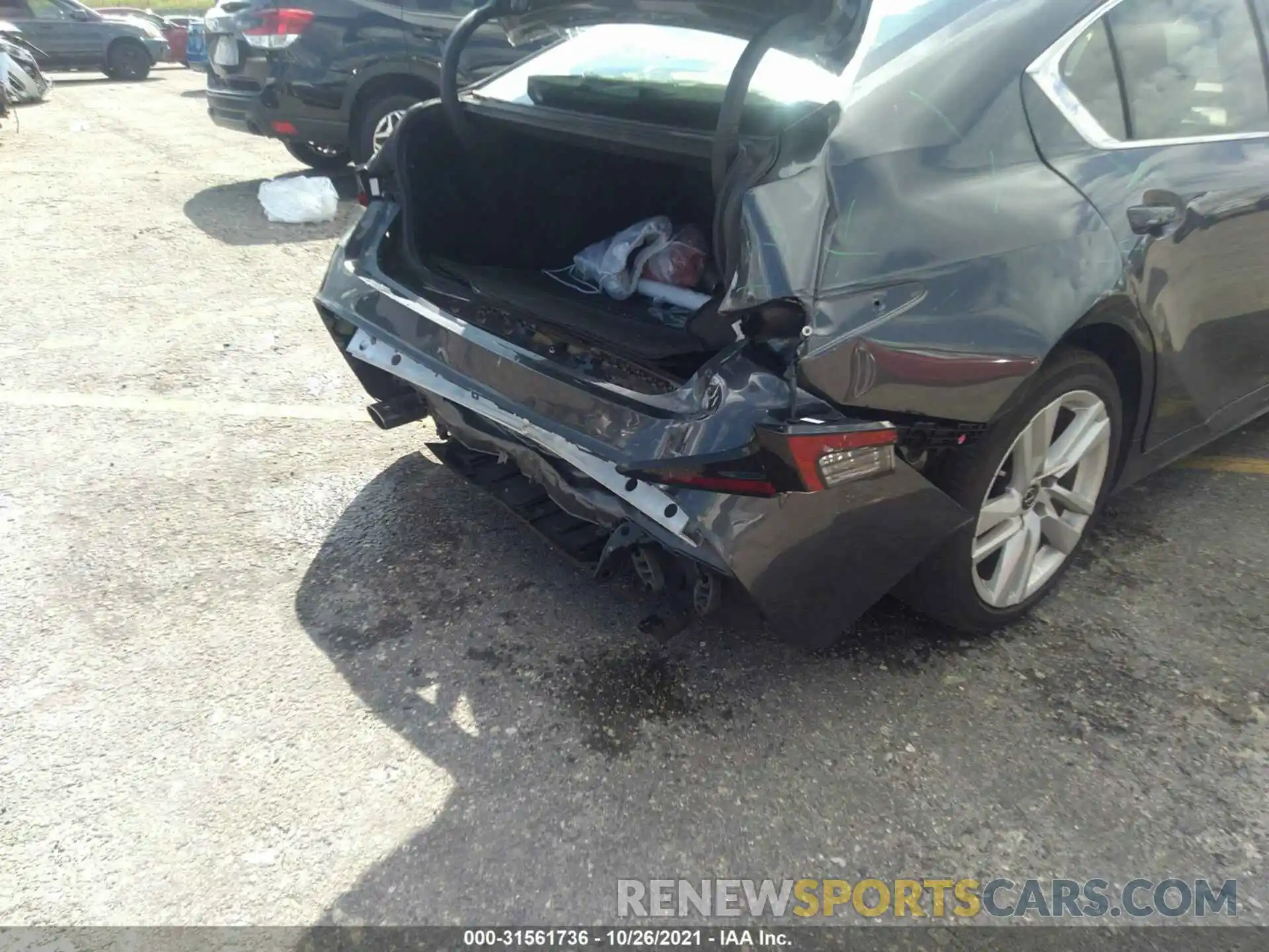 6 Photograph of a damaged car JTHAA1D25M5111363 LEXUS IS 2021