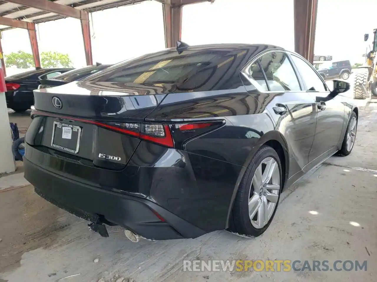 4 Photograph of a damaged car JTHAA1D27M5112451 LEXUS IS 2021