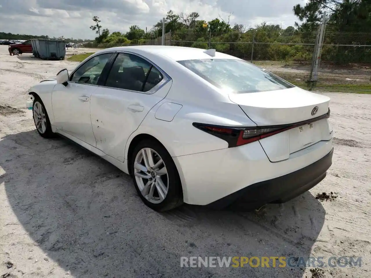 3 Photograph of a damaged car JTHAA1D27M5114409 LEXUS IS 2021