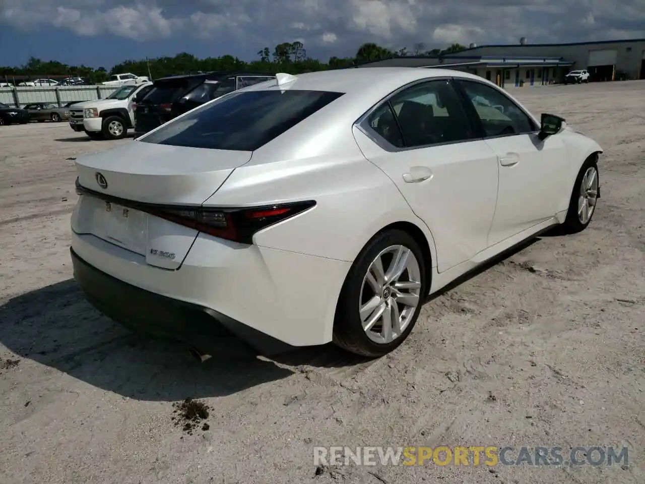 4 Photograph of a damaged car JTHAA1D27M5114409 LEXUS IS 2021