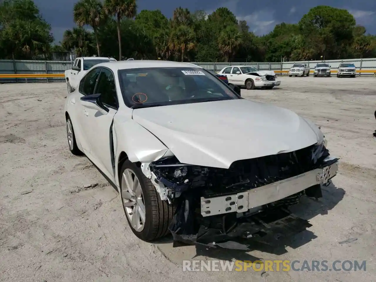 9 Photograph of a damaged car JTHAA1D27M5114409 LEXUS IS 2021