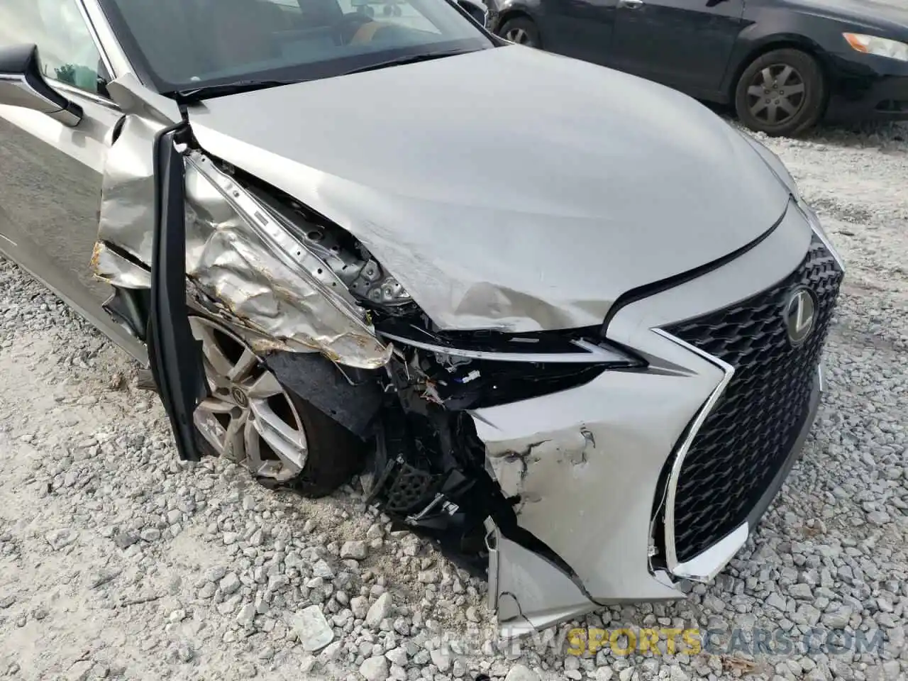 9 Photograph of a damaged car JTHAA1D27M5116791 LEXUS IS 2021