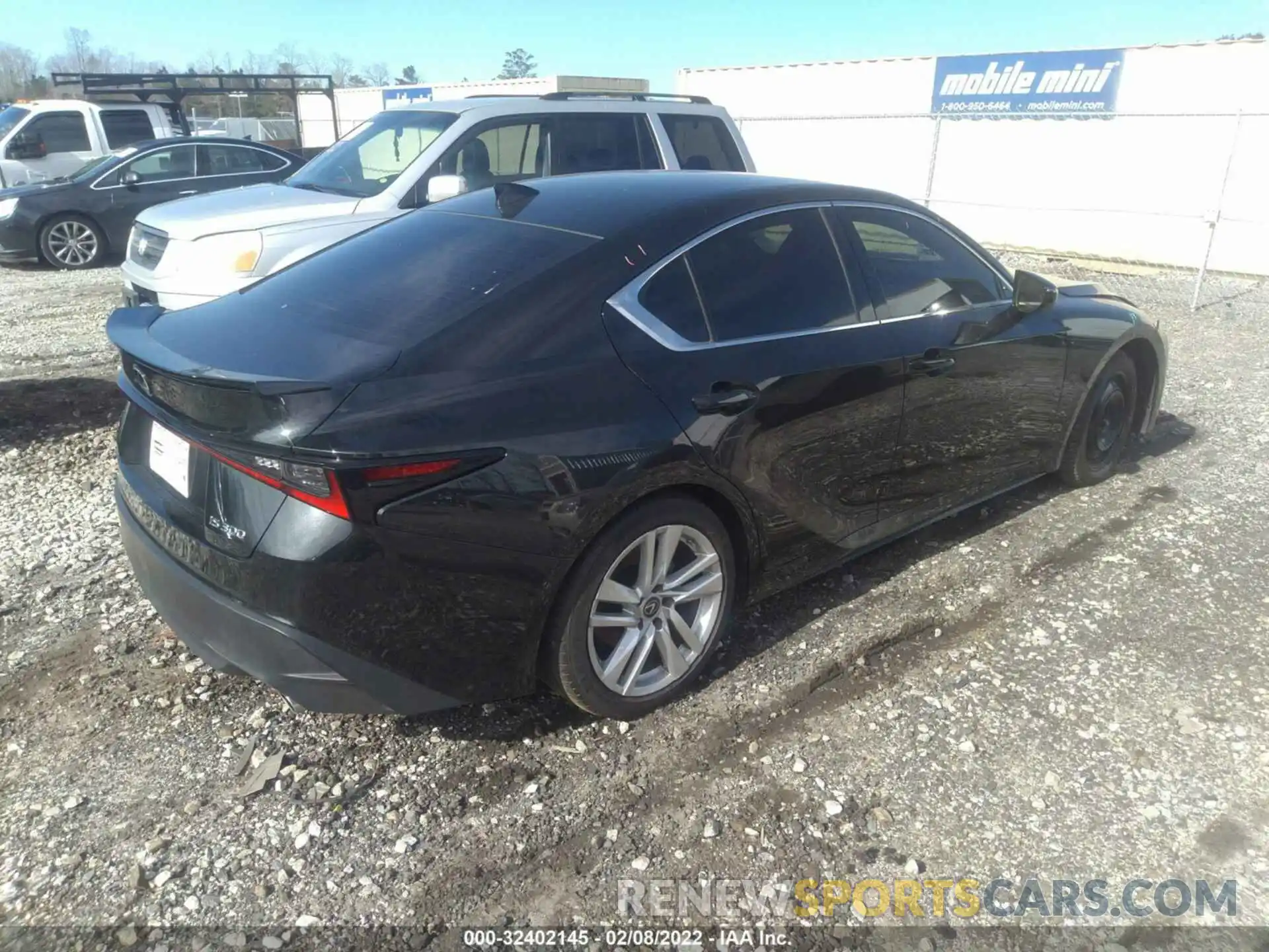 4 Photograph of a damaged car JTHAA1D28M5110420 LEXUS IS 2021