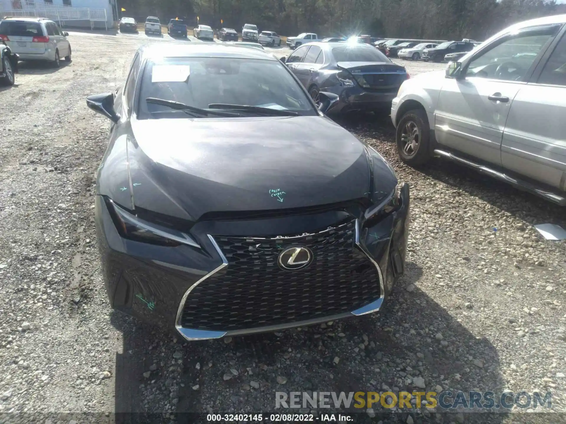 6 Photograph of a damaged car JTHAA1D28M5110420 LEXUS IS 2021