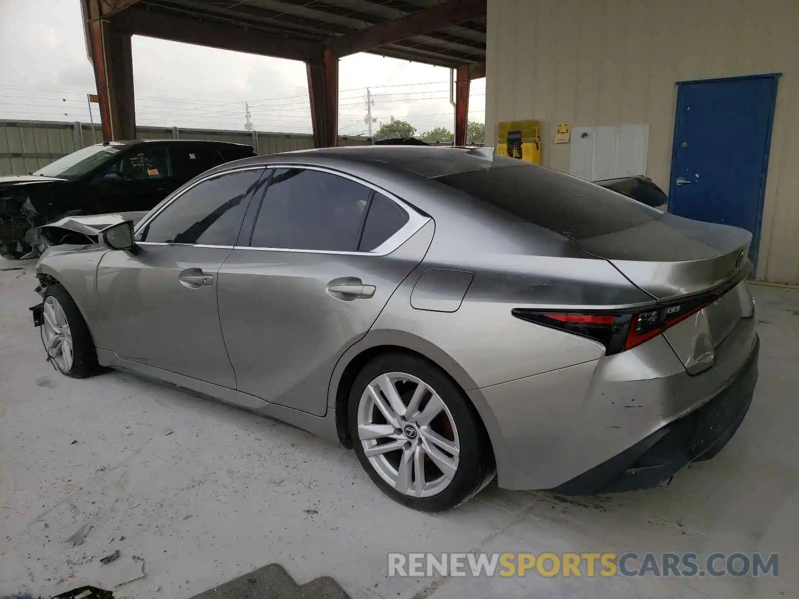 3 Photograph of a damaged car JTHAA1D29M5112595 LEXUS IS 2021