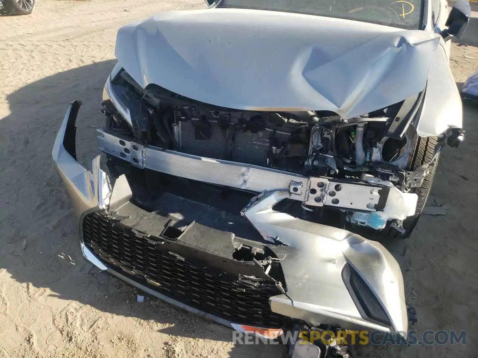 9 Photograph of a damaged car JTHAA1D2XM5109818 LEXUS IS 2021