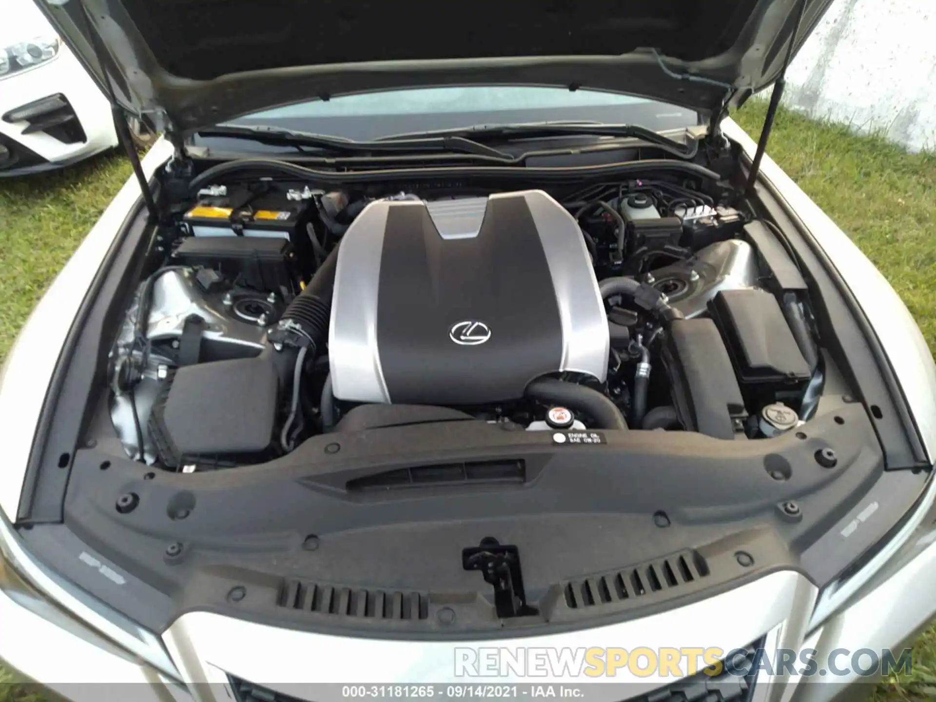 10 Фотография поврежденного автомобиля JTHC81F20M5045435 LEXUS IS 2021