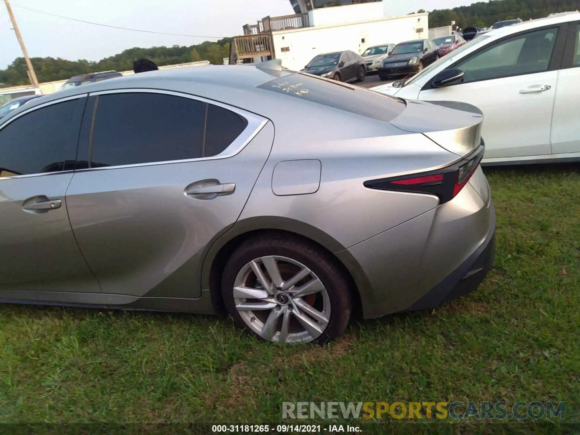 3 Photograph of a damaged car JTHC81F20M5045435 LEXUS IS 2021