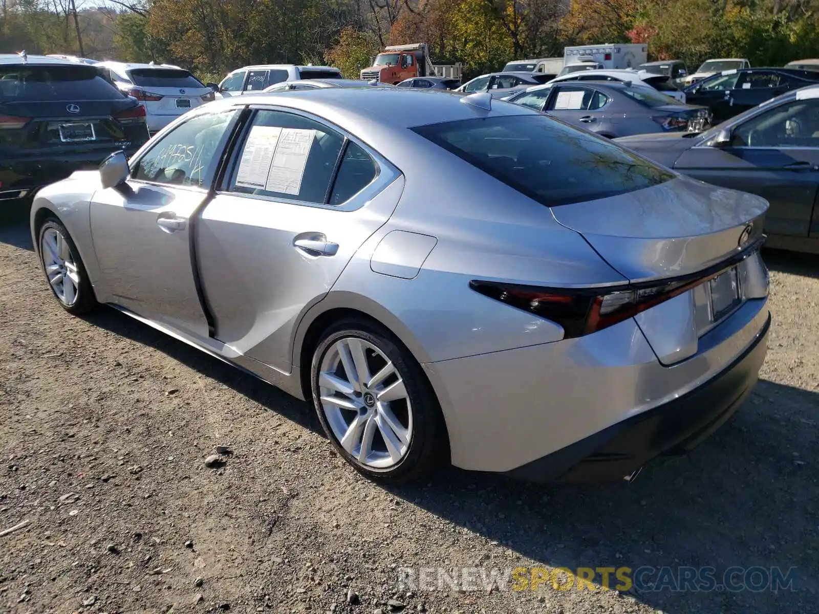 3 Photograph of a damaged car JTHC81F21M5043824 LEXUS IS 2021