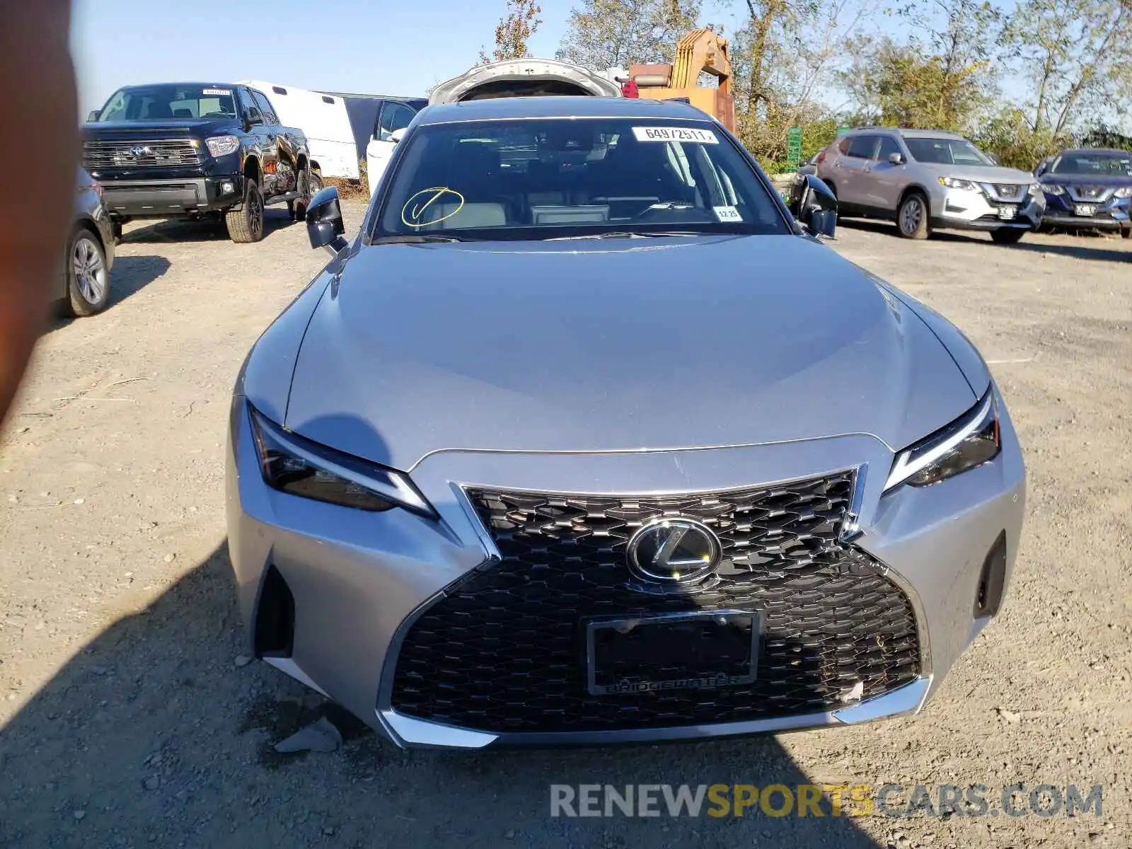 9 Photograph of a damaged car JTHC81F21M5043824 LEXUS IS 2021