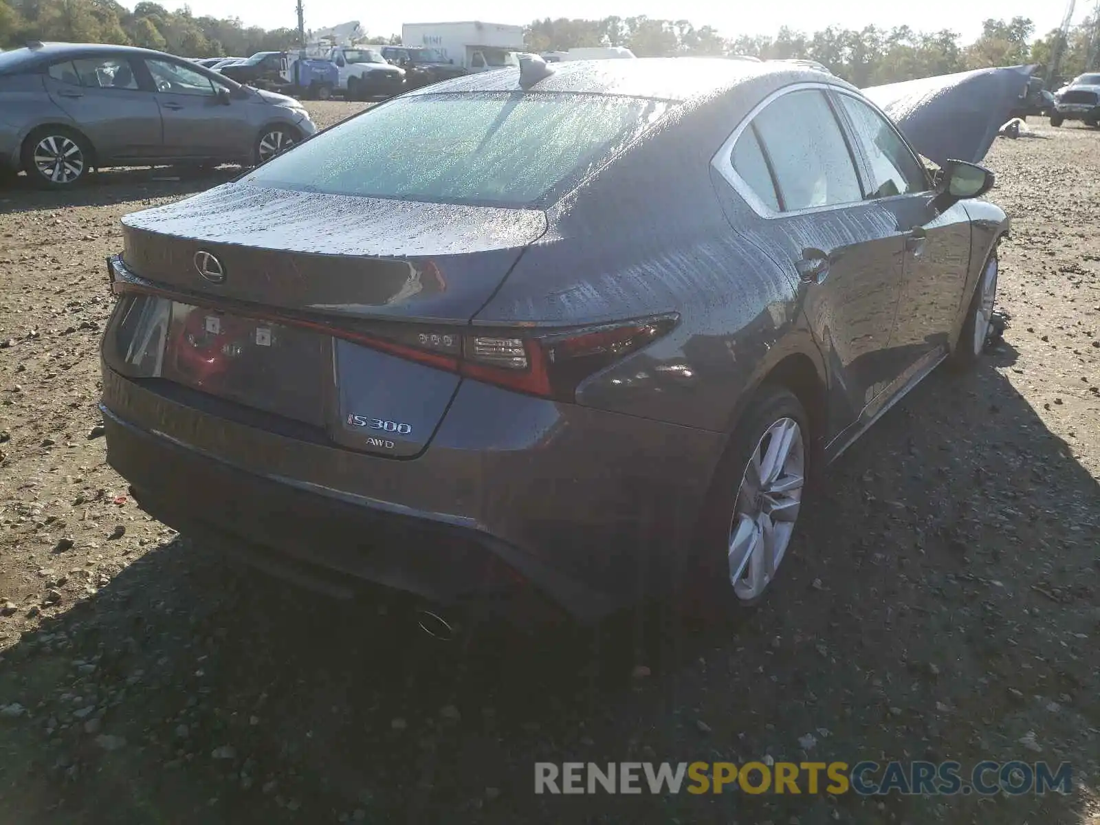 4 Photograph of a damaged car JTHC81F23M5044747 LEXUS IS 2021