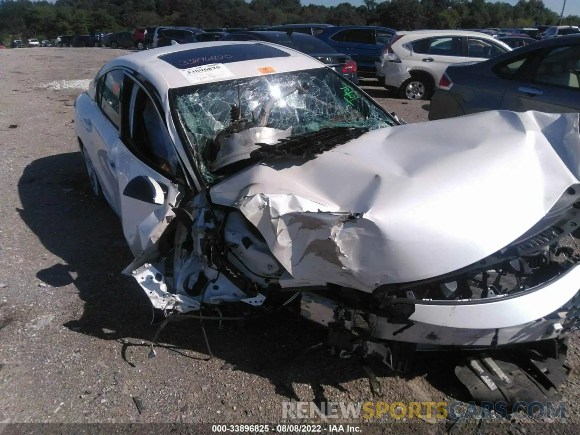 6 Photograph of a damaged car JTHC81F24M5043736 LEXUS IS 2021