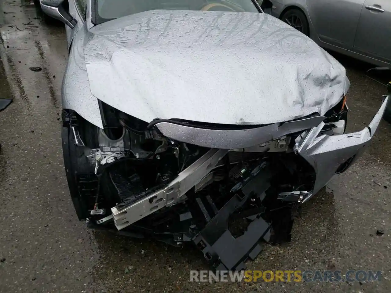 9 Photograph of a damaged car JTHC81F28M5045098 LEXUS IS 2021