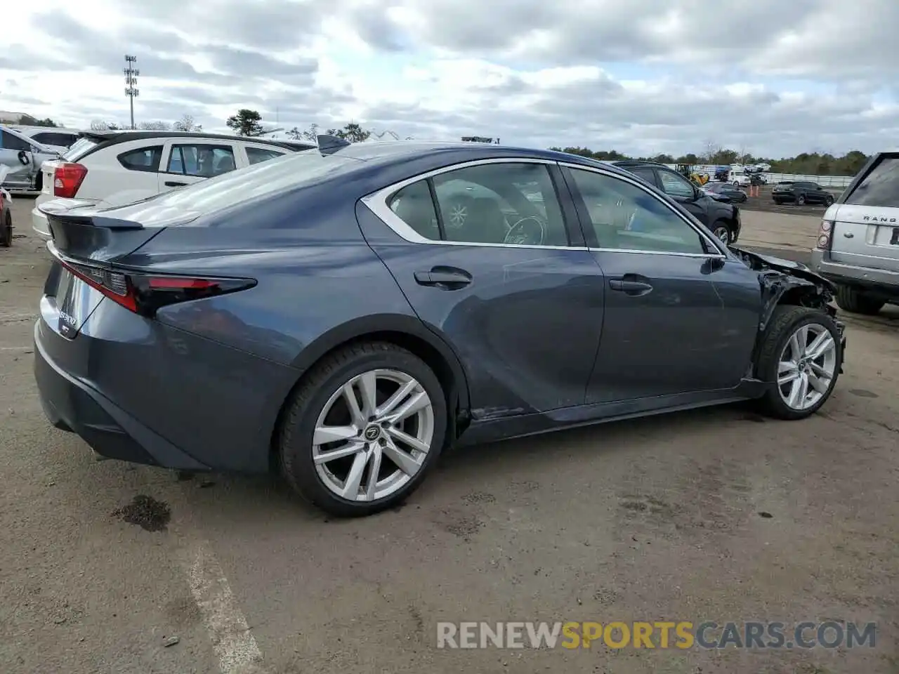 3 Photograph of a damaged car JTHC81F28M5047286 LEXUS IS 2021